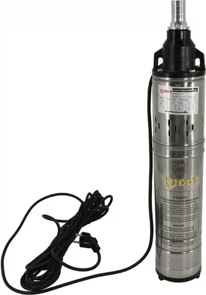 Pompa submersibila, DDT, QGD120 Inox-Fonta, 1.1 kW, 50 l min, 10 m cablu de alimentare