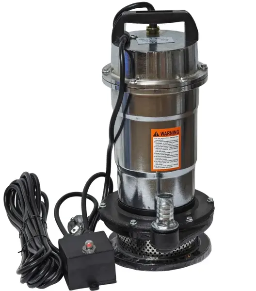 Pompa submersibila pentru apa curata DDT Professional QDS3-32-1.5, 1500W, 3 m ³ h, 32 m cu buton on-off