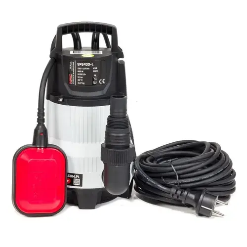 Pompa submersibila pentru apa murdara SPE40D-L, Nac, 400 W, Multicolor