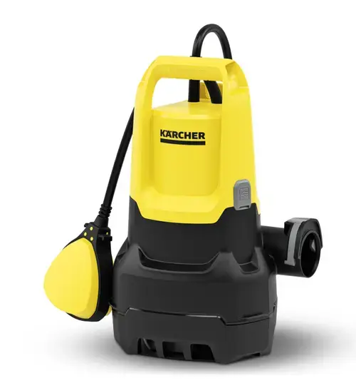 Pompa submersibila pentru ape murdare Karcher 1.645-820.0, 0.7bar, 1 1/2inch (Galben/Negru)