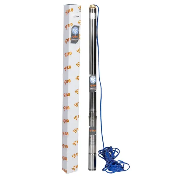 Pompa Submersibila Rezistenta la Nisip , IBO 3STM20, 1100 W, 100 l/min, H Refulare 77 m, 3 Toli + 20 m cablu