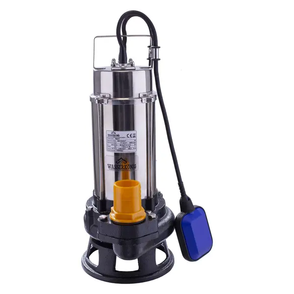 Pompa submersibila Wasserkonig PSI17, particule max. 25 mm, putere 1700 W, debit 21000 l/h, inaltime refulare 17 m