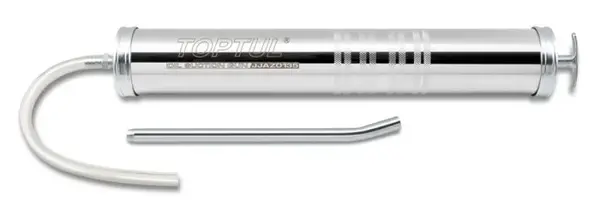 Pompa ulei manuala 1000 cc 445 mm furtun flexibil 27.5 cm furtun fix 23 cm