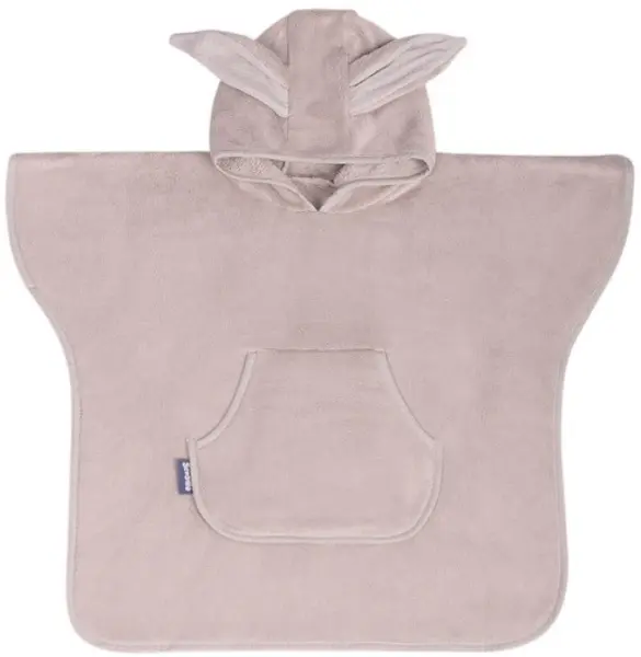 Poncho de baie Sensillo - 70 х 60 cm, gri