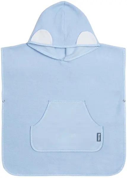 Poncho de baie Sensillo - Albastru, 55 х 60 cm