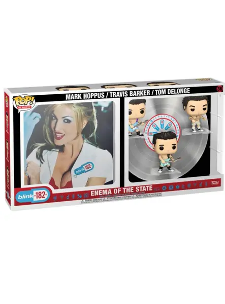 Pop! Deluxe Album Blink 182 Mark Hoppus, Travis Barker, Tom DeLonge