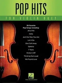 Pop Hits For Violin Duet, Paperback/***