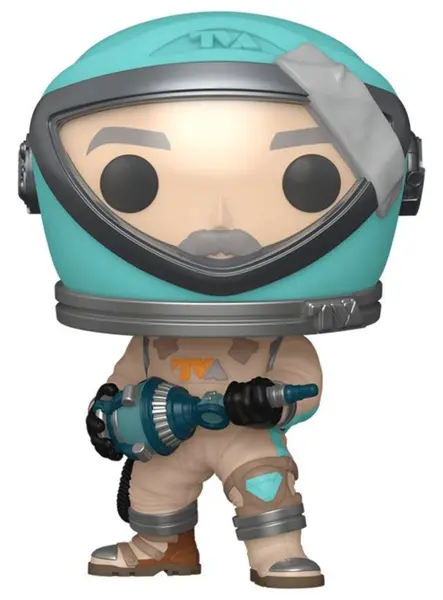 Pop Marvel Loki Season 2 Mobius TVA Temporal Core Suit 1313 Bobble Head 9cm