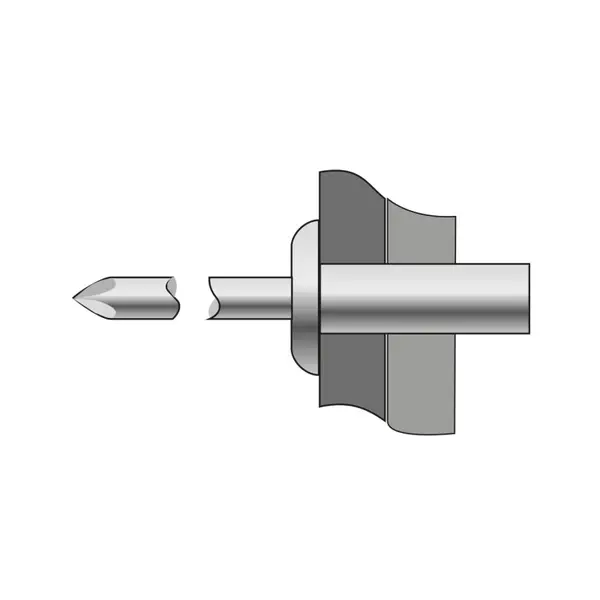 Pop-nituri Etanse Cap Bombat Inox A2inox A2-4.8 X 12