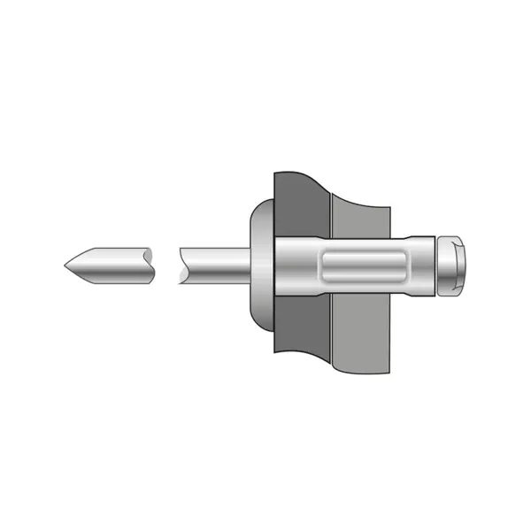 Pop-nituri Multigrip Cap Bombat Aluminiu Otel-4 X 6.8