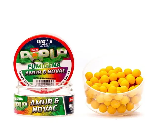 POP-UP FUMIGENA METHOD Accesorii pescuit > Nada si momeli AMUR & NOVAC 6mm 15g