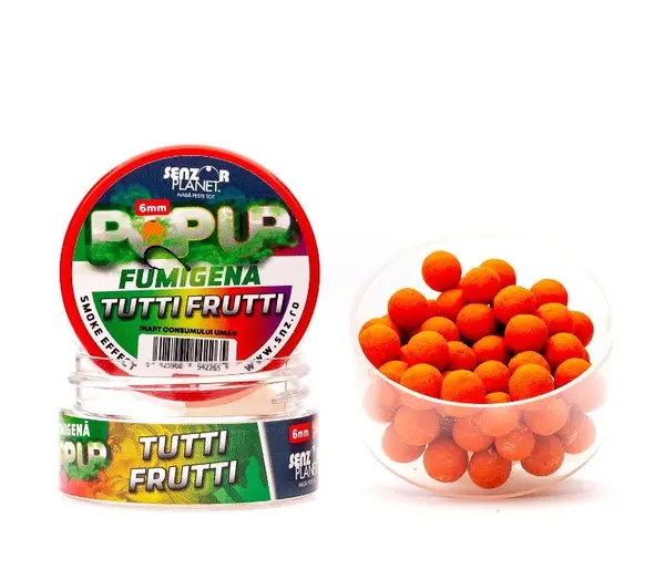 POP-UP FUMIGENA METHOD Accesorii pescuit > Nada si momeli TUTTI FRUTTI 6mm 15g