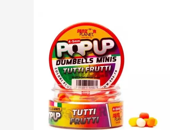POP-UP MINIS TUTTI FRUTTI 4-5mm 10g
