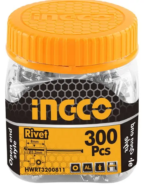 Popnit 3,2x10mm 300pcs INGCO HWRT3201011