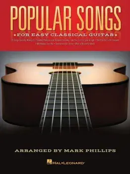 Popular Songs For Easy Classical Guitar, Paperback/***