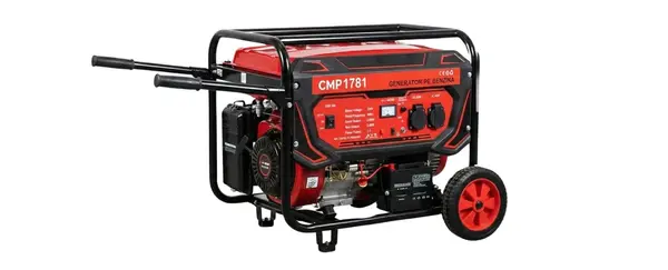 *PORNIRE ELECTRICA* Generator de curent 3000w, rezervor 16l, roti de transport, Regulator Tensiune (AVR), pe benzina 4 timpi Campion PROFESSIONAL CMP1781