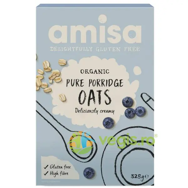 Porridge din Ovaz fara Gluten Ecologic/Bio 325g
