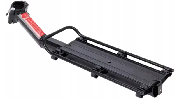 Portbagaj spate universal din aluminiu, prindere tija sa, culoare negru