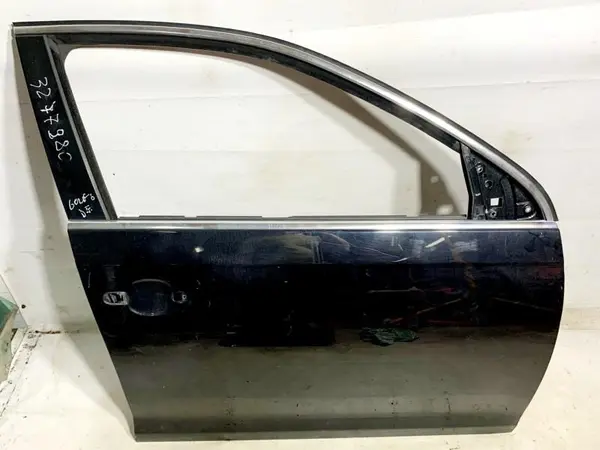 Portiera usa dreapta fata (cu defect) culoare negru - lc9x Volkswagen Golf 6 (2008-2013)