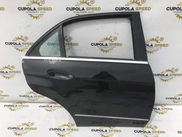 Portiera usa dreapta spate (cu defect) culoare negru 197 (obsidianschwarz - metalliclack) Mercedes E-Class (2009->) [W212]