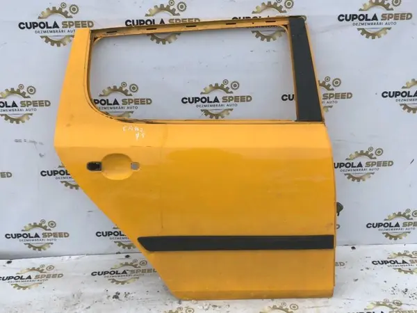 Portiera usa dreapta spate culoare galbena Skoda Fabia 2 (2006-2010)