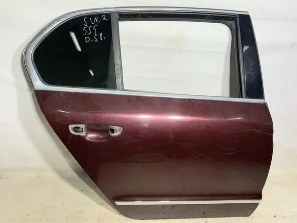 Portiera usa dreapta spate culoare rosso brunello metallic lf3x Skoda Superb 2 facelift (2013-2015)