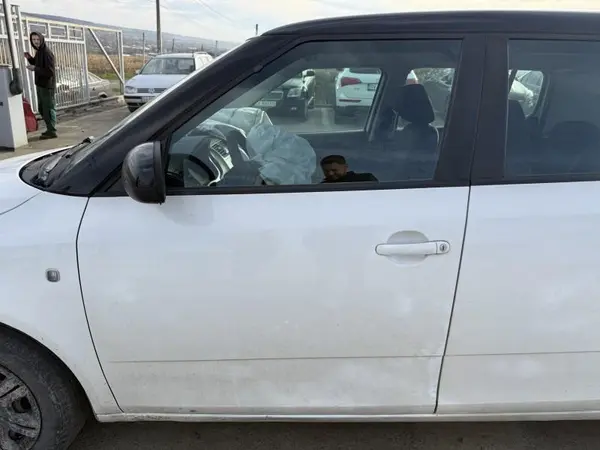 Portiera usa fata stanga culoare alb - lf9e Skoda Fabia 2 facelift (2010-2014)