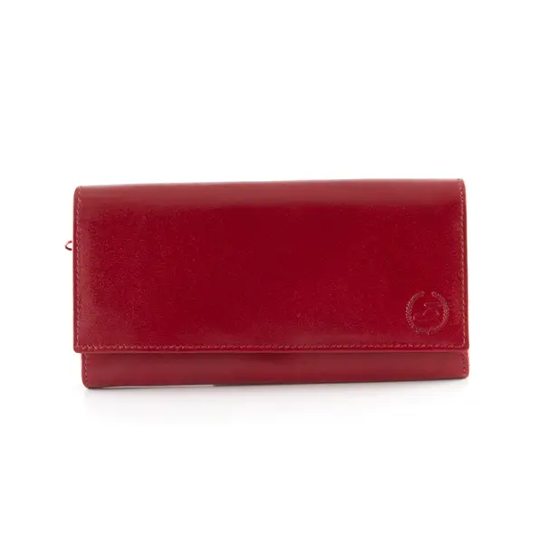 Portmoneu femei Benvenuti rosu din piele 263dpu1397r