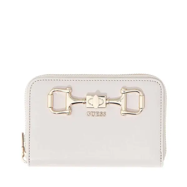 Portmoneu femei Guess Janie nude cu logo frontal 911DPUSWVG9910140NU