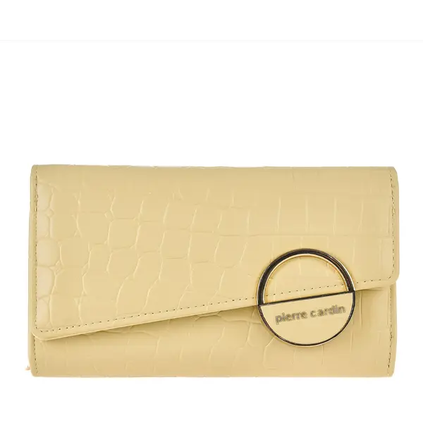 Portmoneu femei Pierre Cardin galben 7DPU35703G