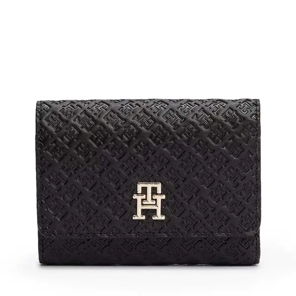 Portmoneu femei Tommy Hilfiger negru 3421DPU8484N