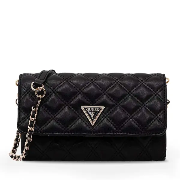 Portmoneu tip poșetă femei Guess Giully II negru 911DPUHWQG9673750N