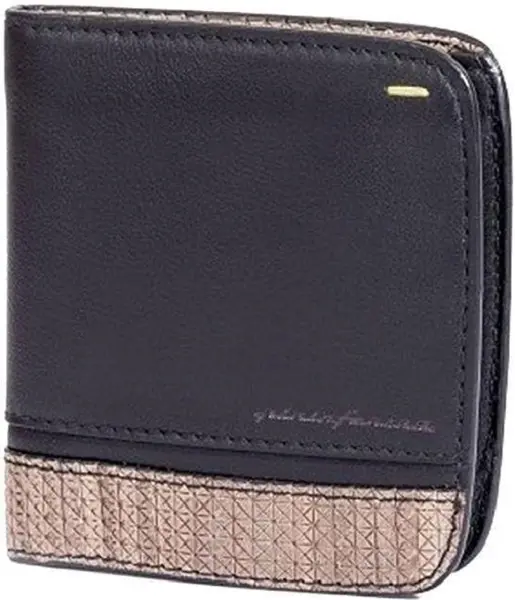 Portofel bărbătesc Pininfarina Folio - Vertical, negru și maro