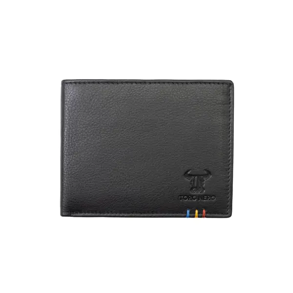 Portofel barbati din piele naturala negru Aryan,protectie RFID