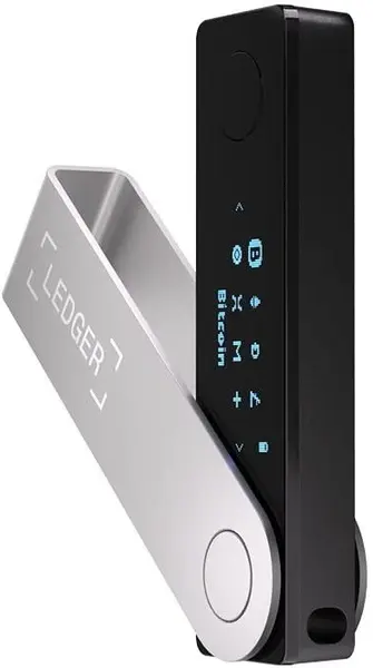 Portofel crypto Ledger - Nano X, Onyx Black