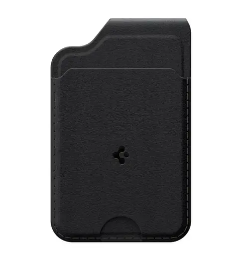 Portofel magnetic pentru carduri Spigen GP-TOU026PGBBW - Magnet Card Wallet, Universal (Negru)
