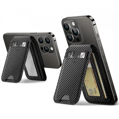 Portofel Magsafe, ESR, Carbon, Negru