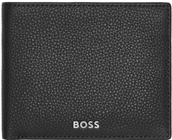Portofel pentru bărbați Hugo Boss Classic Grained - Negru