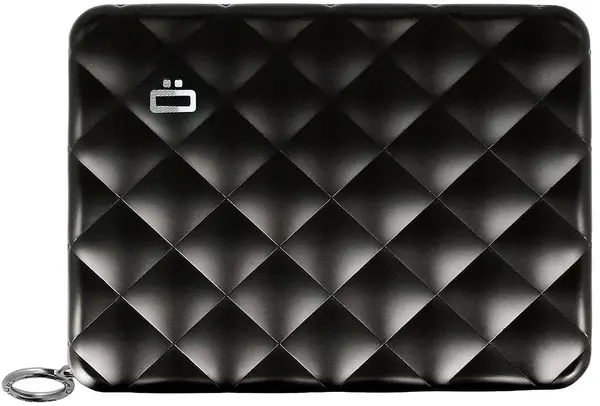 Portofel pentru femei Ogon Quilted - Passport, negru