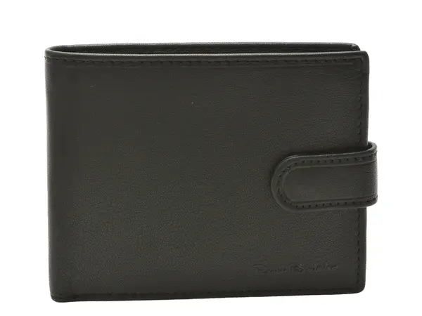 Portofel RENATO BALESTRA negru, CLASSIC, din piele naturala