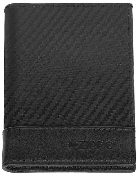 Portofel Zippo Carbon - Tri-Fold, vertical