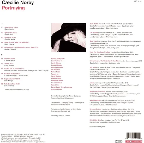 Portraying - Vinyl | Caecilie Norby