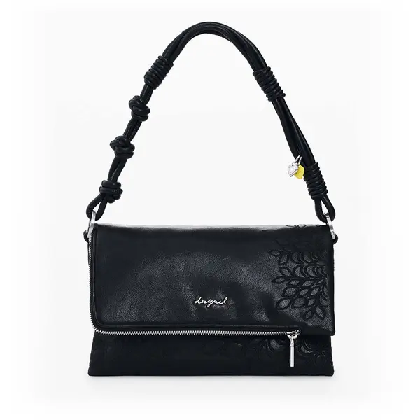 Poșetă crossbody femei DESIGUAL neagră 2181POSSSAXPAXN