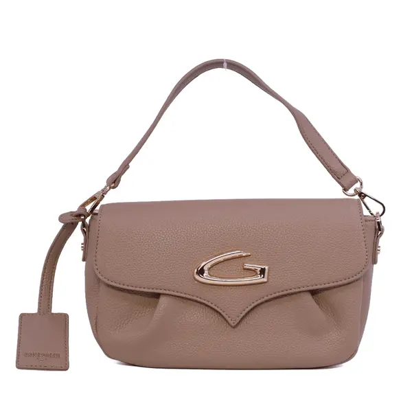 Poșetă crossbody femei Guardiani Origami taupe 811POSSGCS002TA