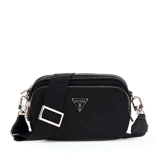 Poșetă crossbody femei Guess Eco Gemma neagră 911POSSHWEYG839572N