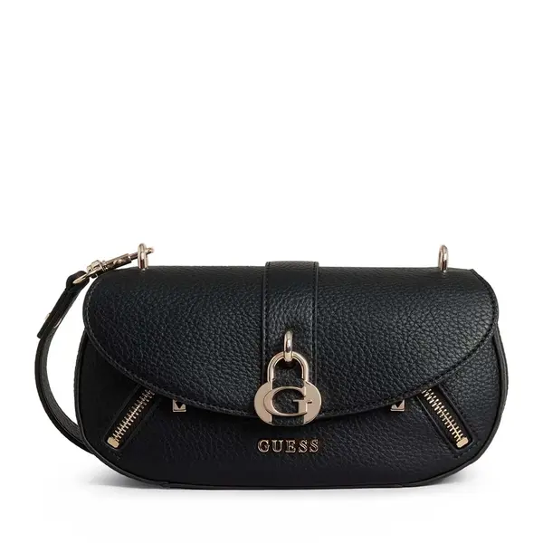 Poșetă crossbody femei Guess Jessa neagră 911posshwbg8362200n