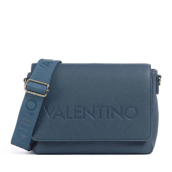 Poșetă crossbody Valentino Foxy Re bleumarin cu logo 1951POSSVBS9EO09BL