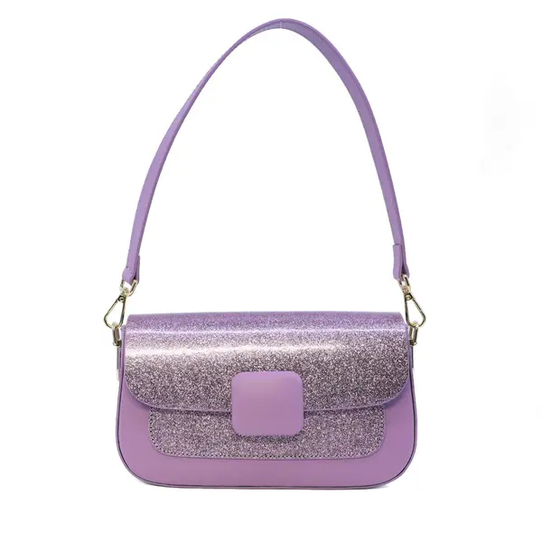 Poșetă satchel femei Enzo Bertini roz din piele 154POSP3739GRO