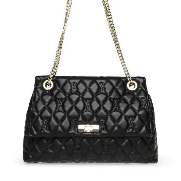 Poșetă satchel femei Steve Madden Bira neagră 1661POSSBIRA-9N