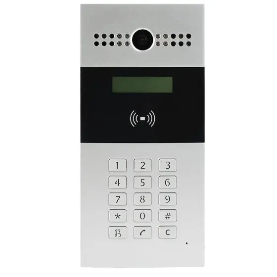 Post de apel video interfon R27A-ZN, IP, SIP cu tastatura
